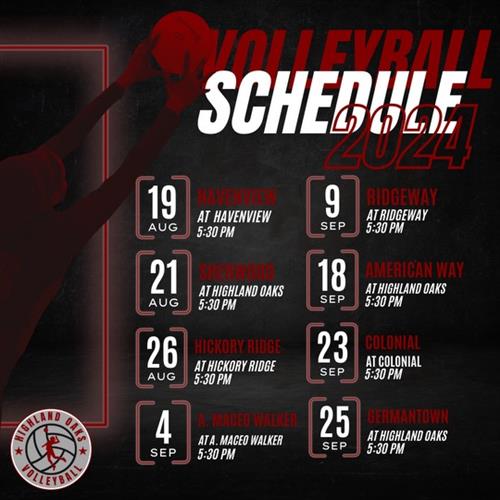 Volleyball Schedule